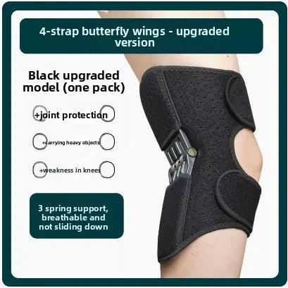 Premium Carbon Steel Knee Support Brace - Patella Stabilizer