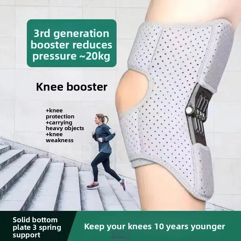 Premium Carbon Steel Knee Support Brace - Patella Stabilizer